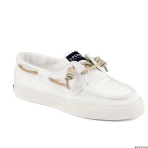 Sperry's Bahama 2-Eye Washed Canvas Sneaker- 9